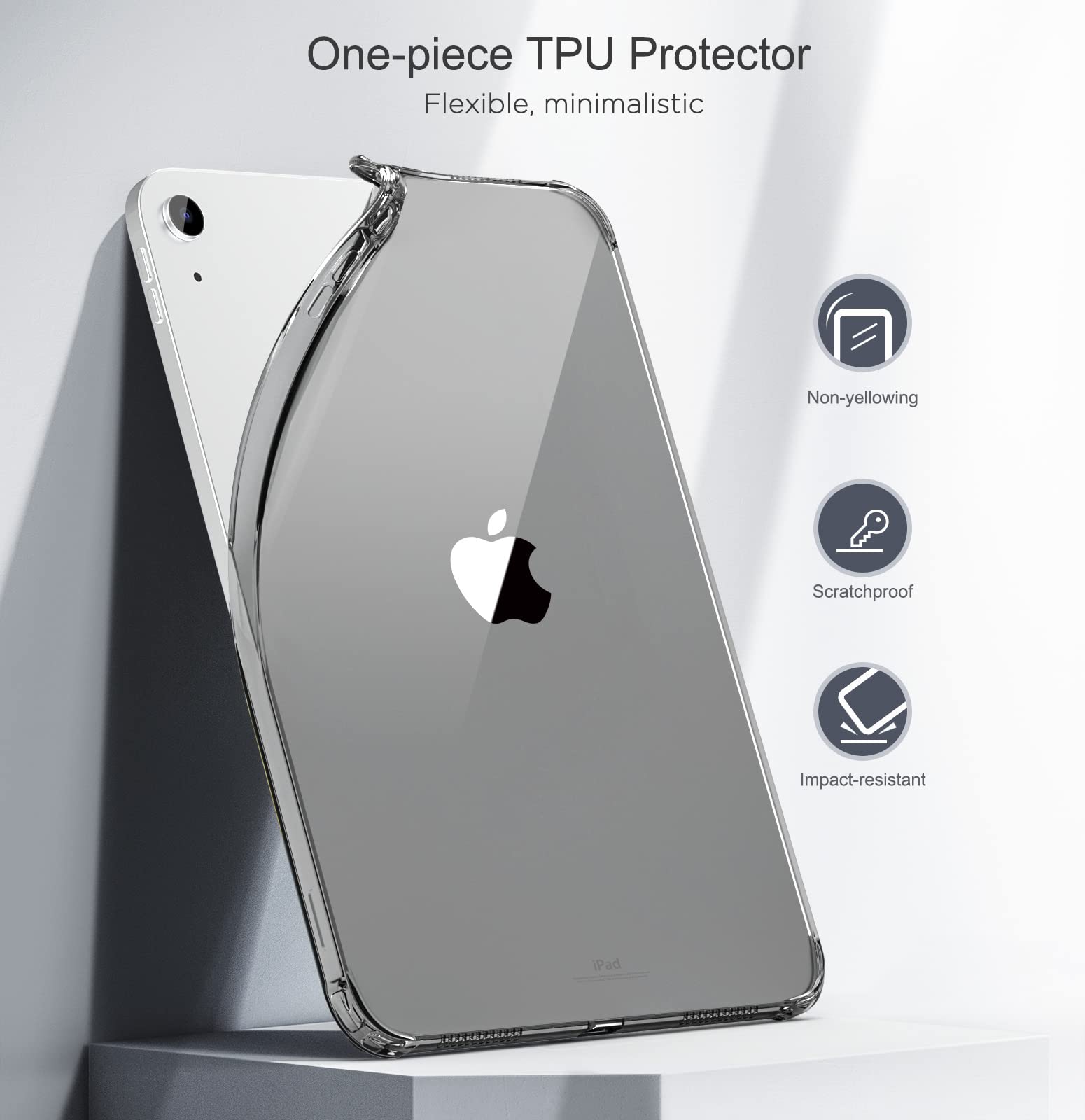 Foto 4 pulgar | Funda Para Tableta Moko Clear Para Ipad 11.ª Generación  11 Pulgadas/10.ª Generación  10.9 Pulgadas - Venta Intern