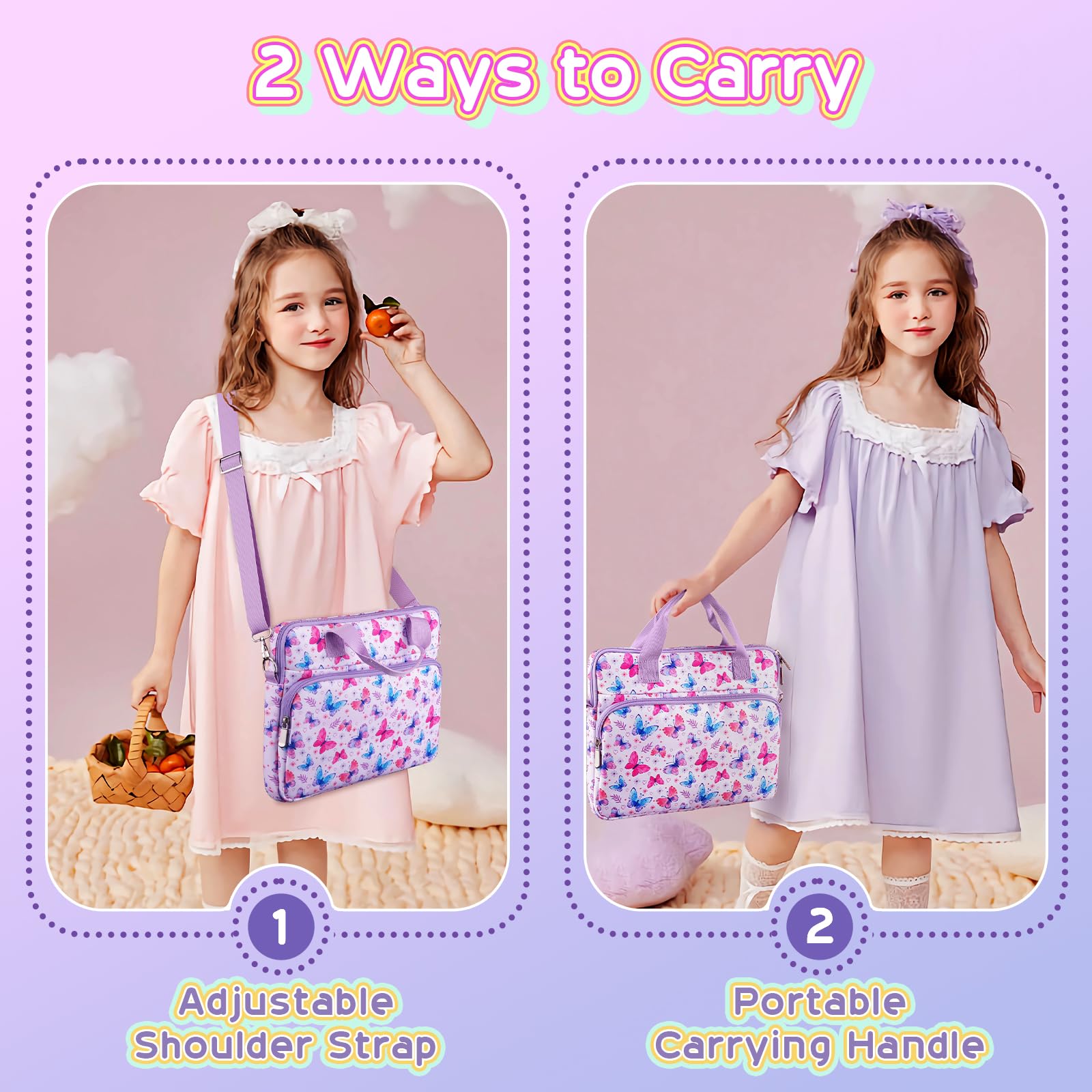 Foto 7 pulgar | Funda Para Tableta Timovo Kids & Girls De 12.5 Pulgadas Con Correa - Venta Internacional.