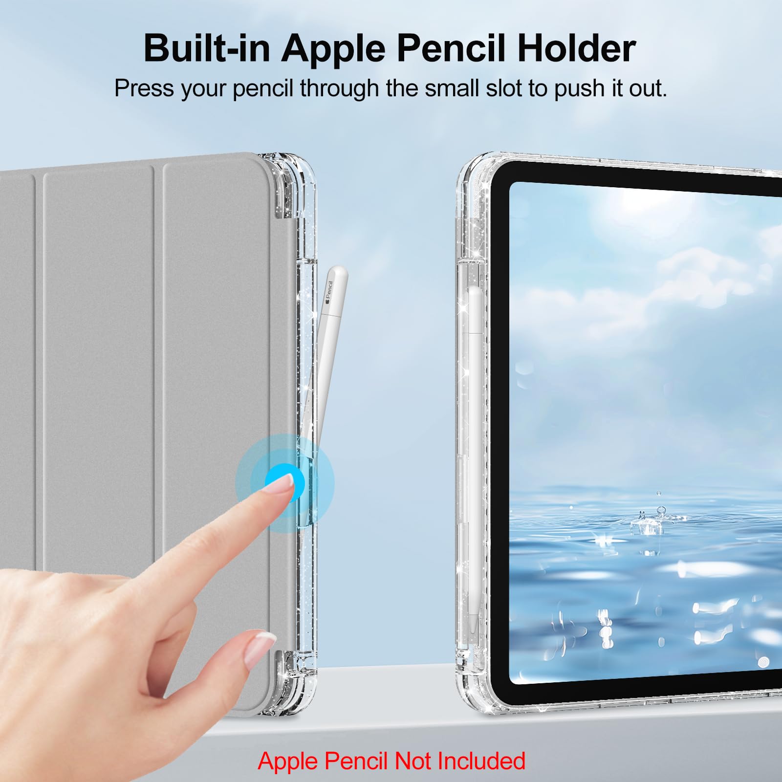 Foto 7 pulgar | Funda Fintie Slim Para Ipad 11.ª Generación 11'' Y Ipad 10.9'' Décima Generación - Venta Internacional.