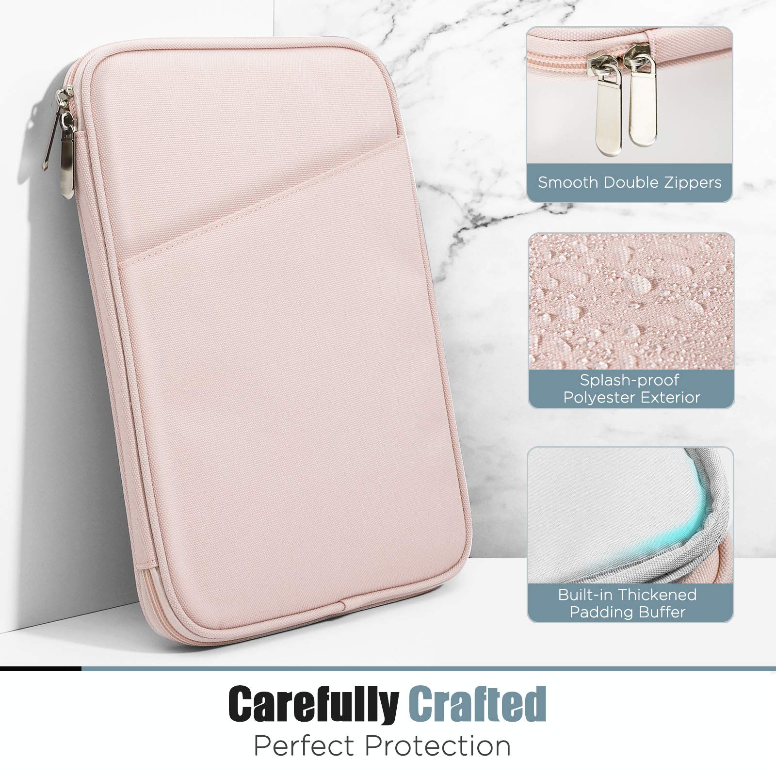 Foto 5 pulgar | Funda Para Tablet Timovo 9-11 Para Ipad 11 Pulgadas A16 2025 Rosa - Venta Internacional.