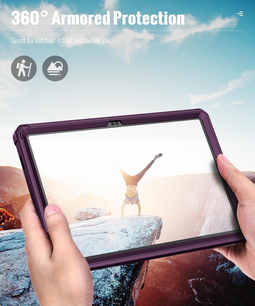 Foto 8 pulgar | Funda Moko Fit Para Galaxy Tab A9 Plus 11 2023 Con Protector De Pantalla - Venta Internacional.