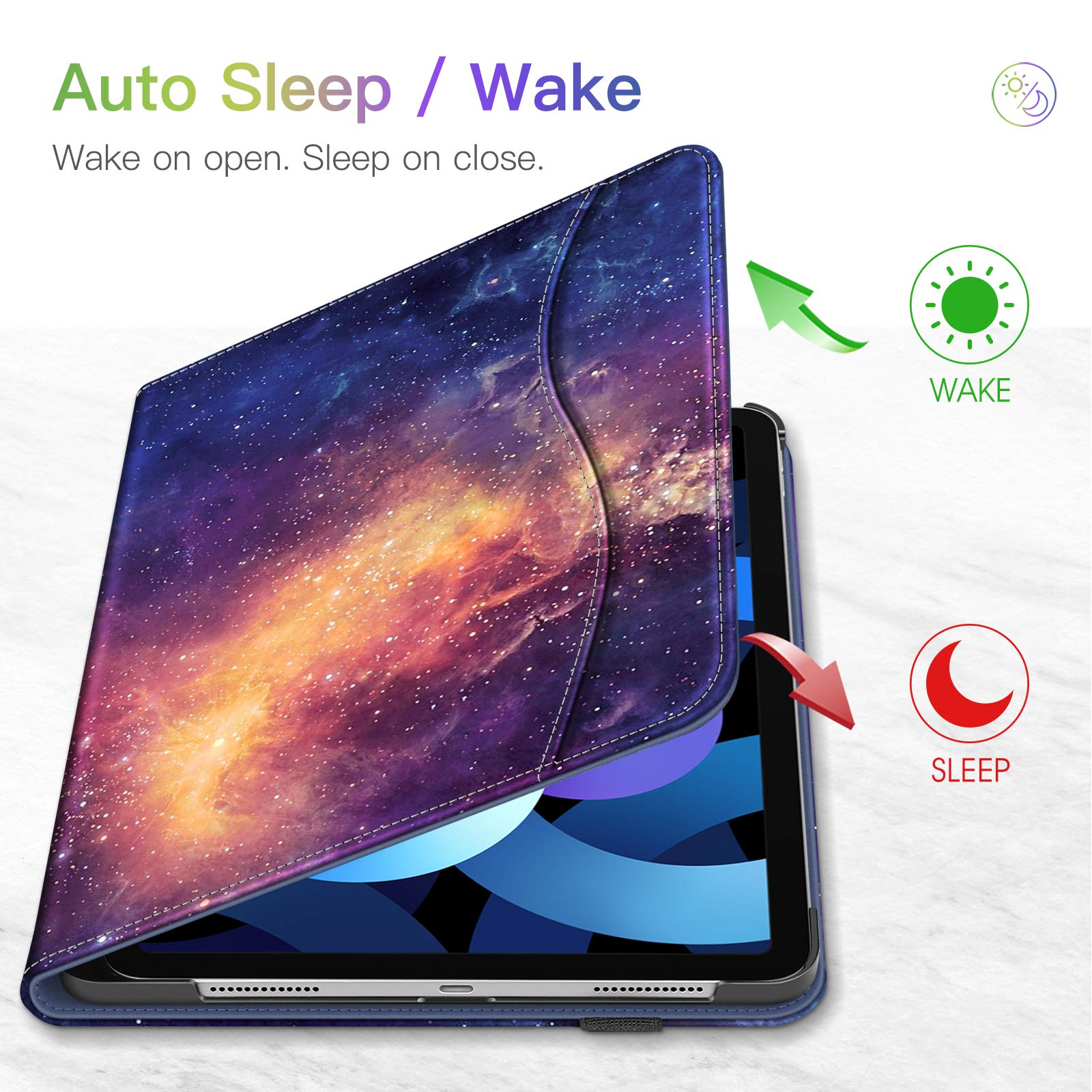 Foto 4 pulgar | Funda Fintie Para Ipad Air M3 (2025) /m2 (2024)  Air 5th (2022) /4.ª Generación (2020) - Venta Internacional.
