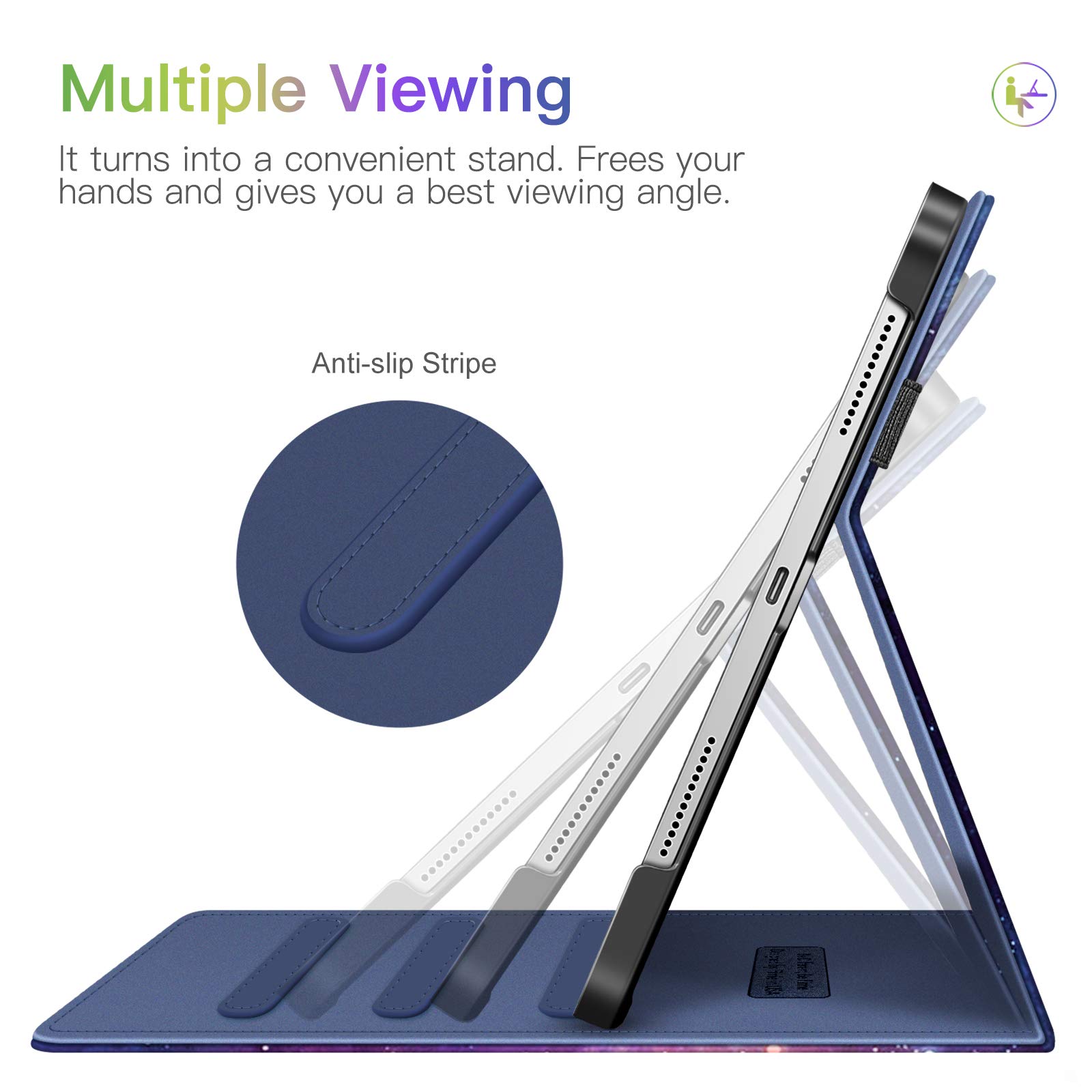Foto 5 pulgar | Funda Fintie Para Ipad Air M3 (2025) /m2 (2024)  Air 5th (2022) /4.ª Generación (2020) - Venta Internacional.