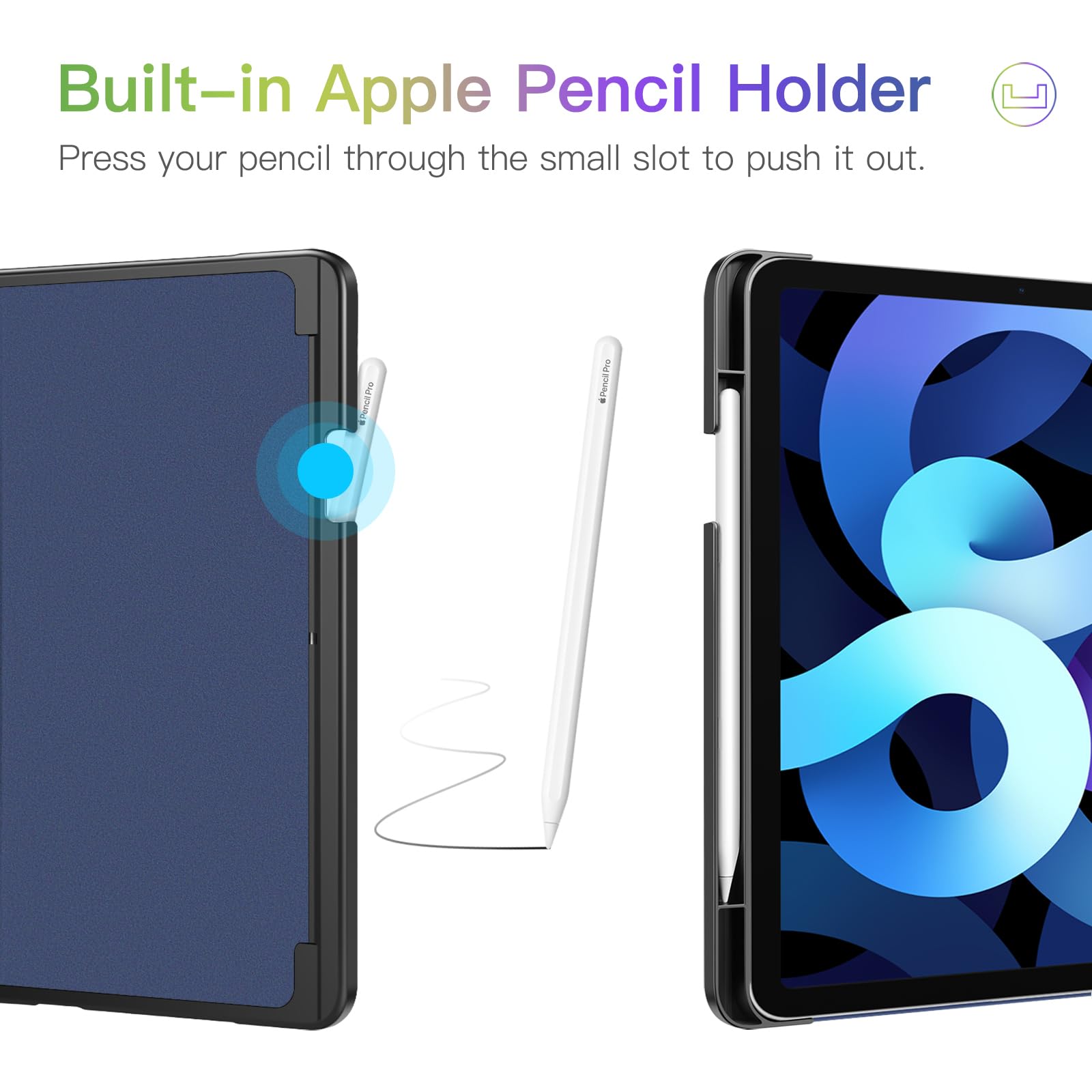 Foto 8 pulgar | Funda Fintie Para Ipad Air M3 (2025) /m2 (2024)  Air 5th (2022) /4.ª Generación (2020) - Venta Internacional.