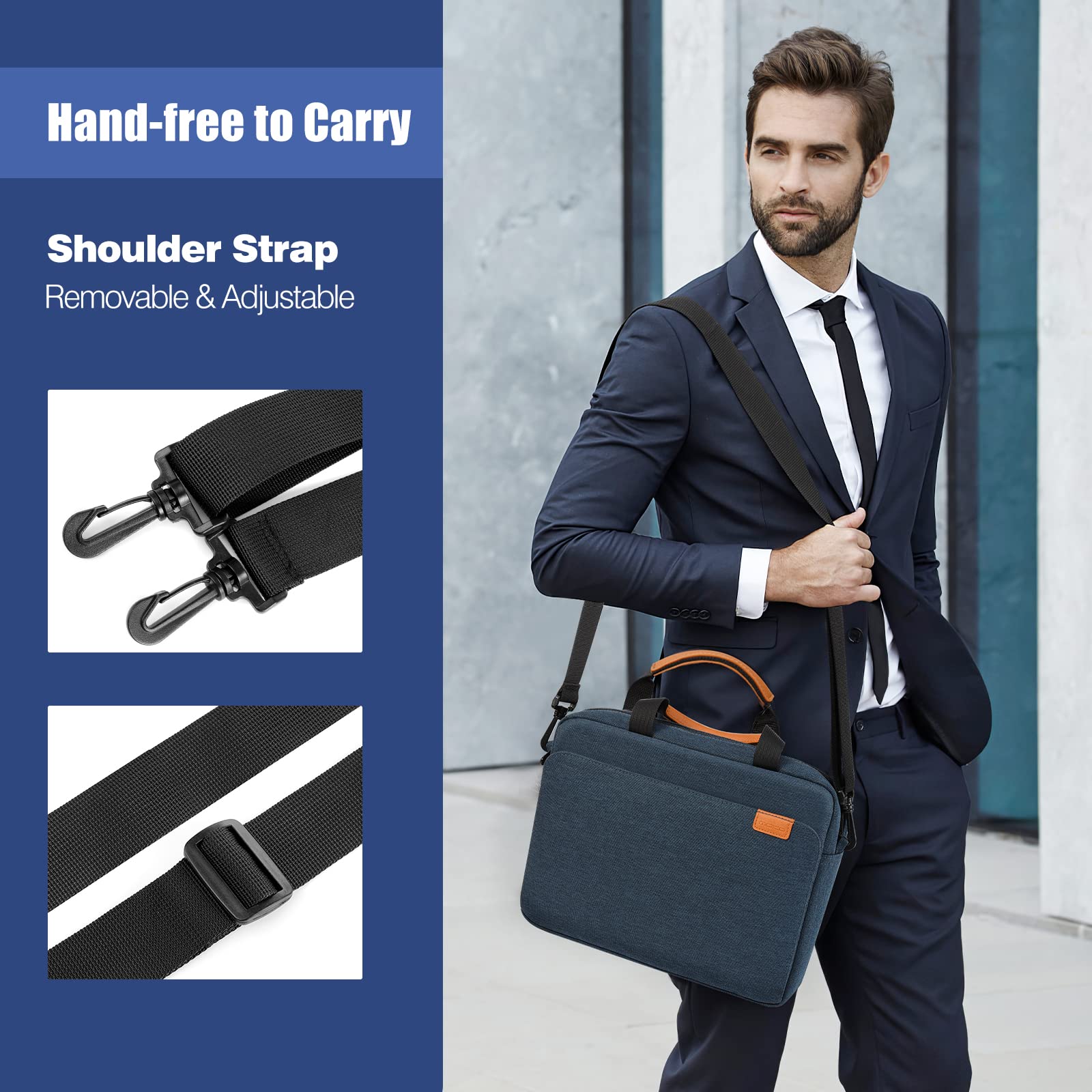 Foto 8 pulgar | Funda Para Tableta Moko Ipad Air M3 Indigo De 9-11 Pulgadas - Venta Internacional.