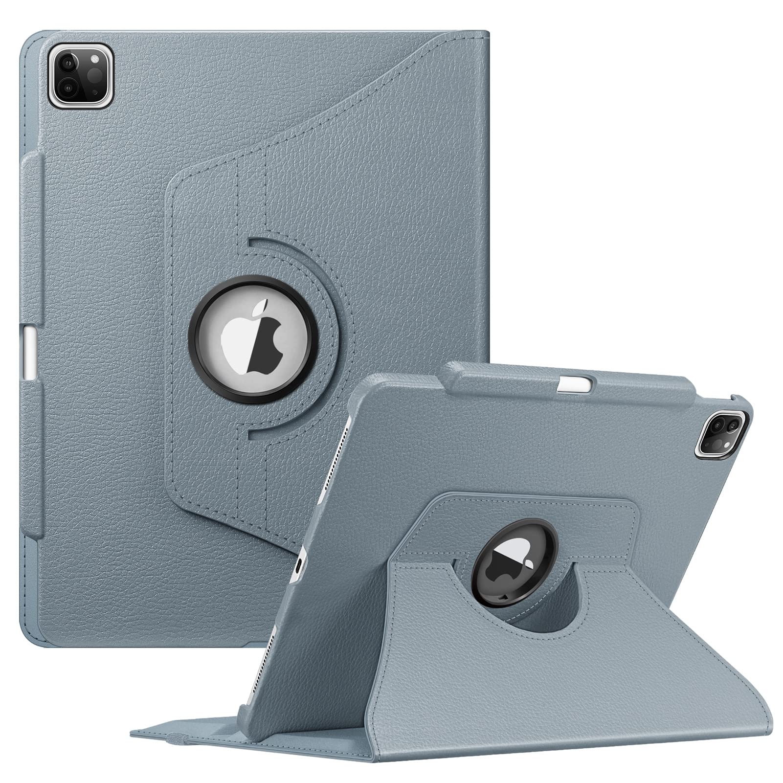 Funda Giratoria Fintie Para Ipad Pro 12.9 6.ª Generación Con Soporte Para Lápices - Venta Internacional.