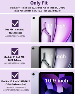 Foto 2 | Funda Para Ipad Air De 11 Pulgadas Timovo M3/m2-2025/2024 5.ª Y 4.ª Generación - Venta Internacional.