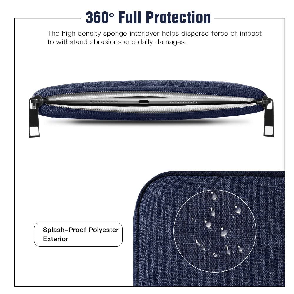 Foto 3 | Funda Para Tablet Timovo 9-11 Para Ipad 11 Pulgadas A16 2025 Azul Oscuro - Venta Internacional.