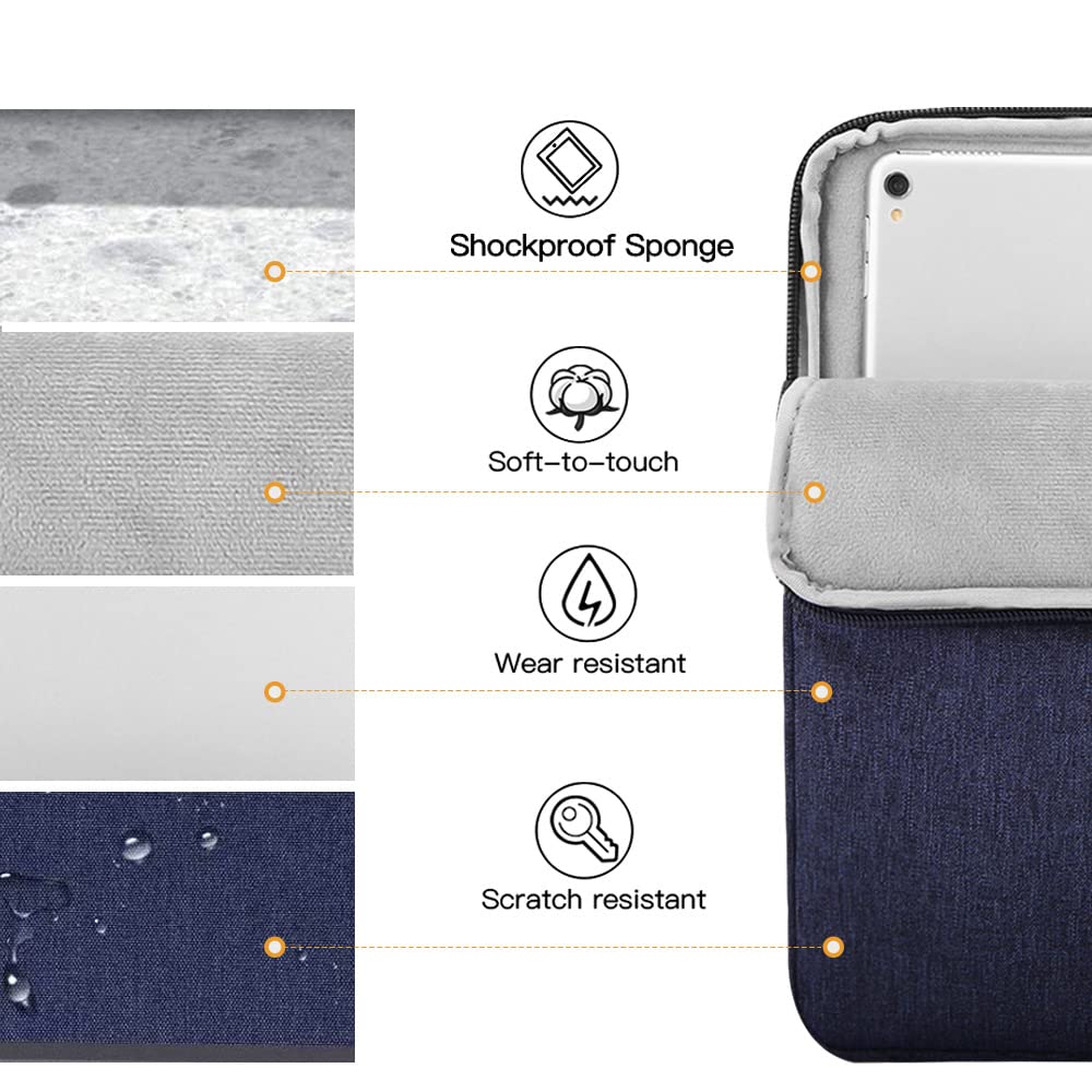 Foto 5 pulgar | Funda Para Tablet Timovo 9-11 Para Ipad 11 Pulgadas A16 2025 Azul Oscuro - Venta Internacional.