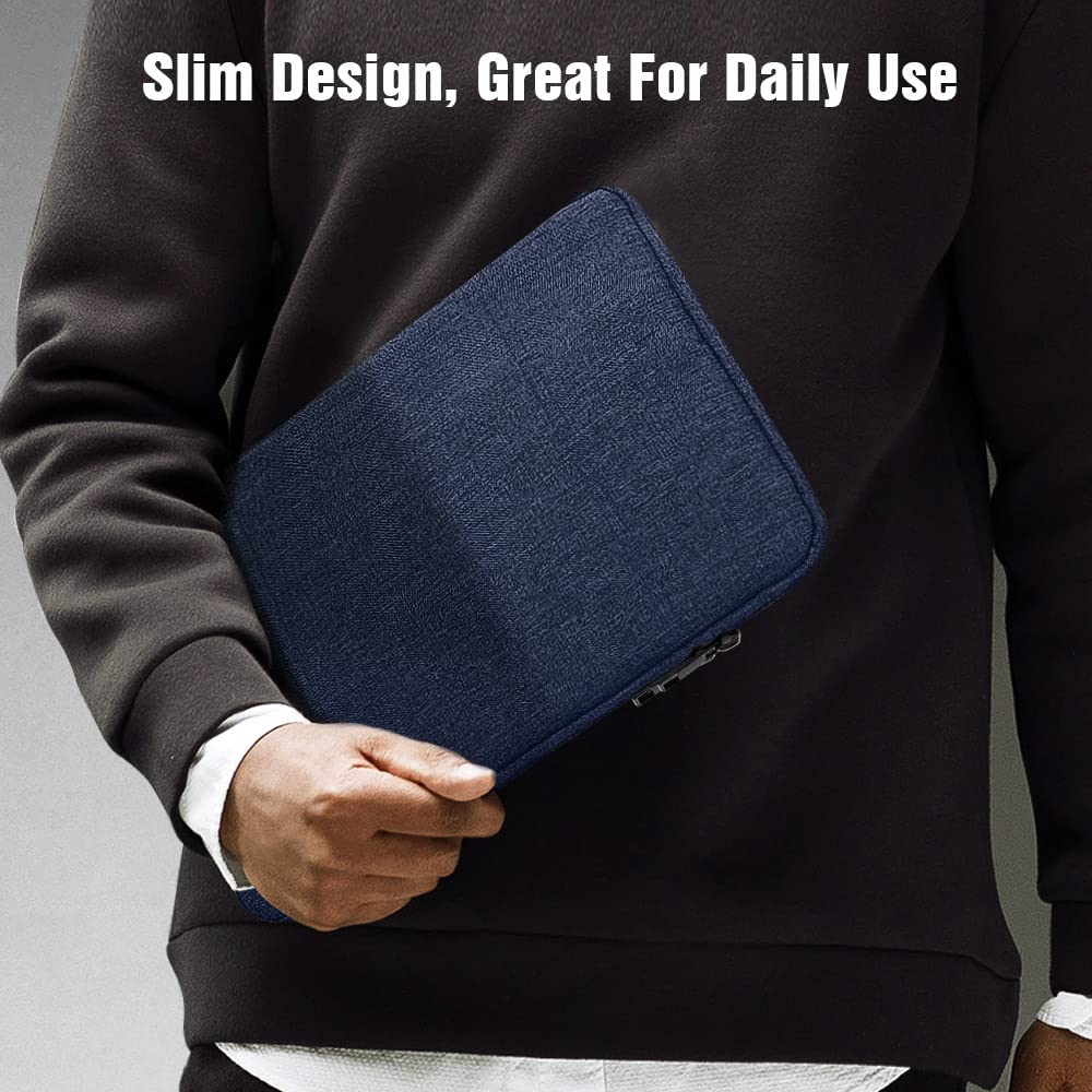 Foto 8 pulgar | Funda Para Tablet Timovo 9-11 Para Ipad 11 Pulgadas A16 2025 Azul Oscuro - Venta Internacional.