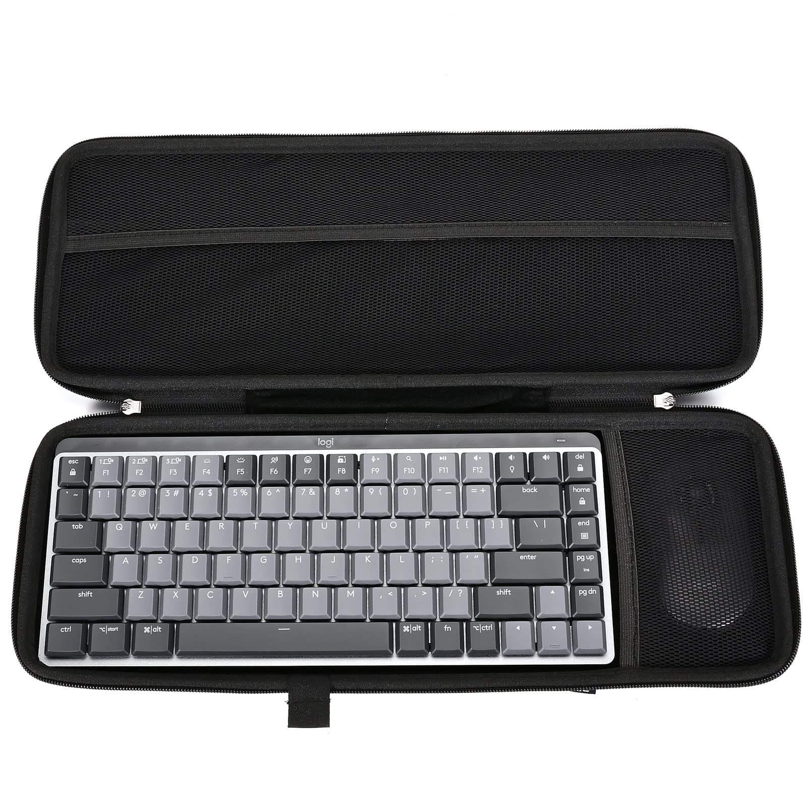 Funda Rígida Para Miniteclado Logitech Mx Keys  Color Negro - Venta Internacional.