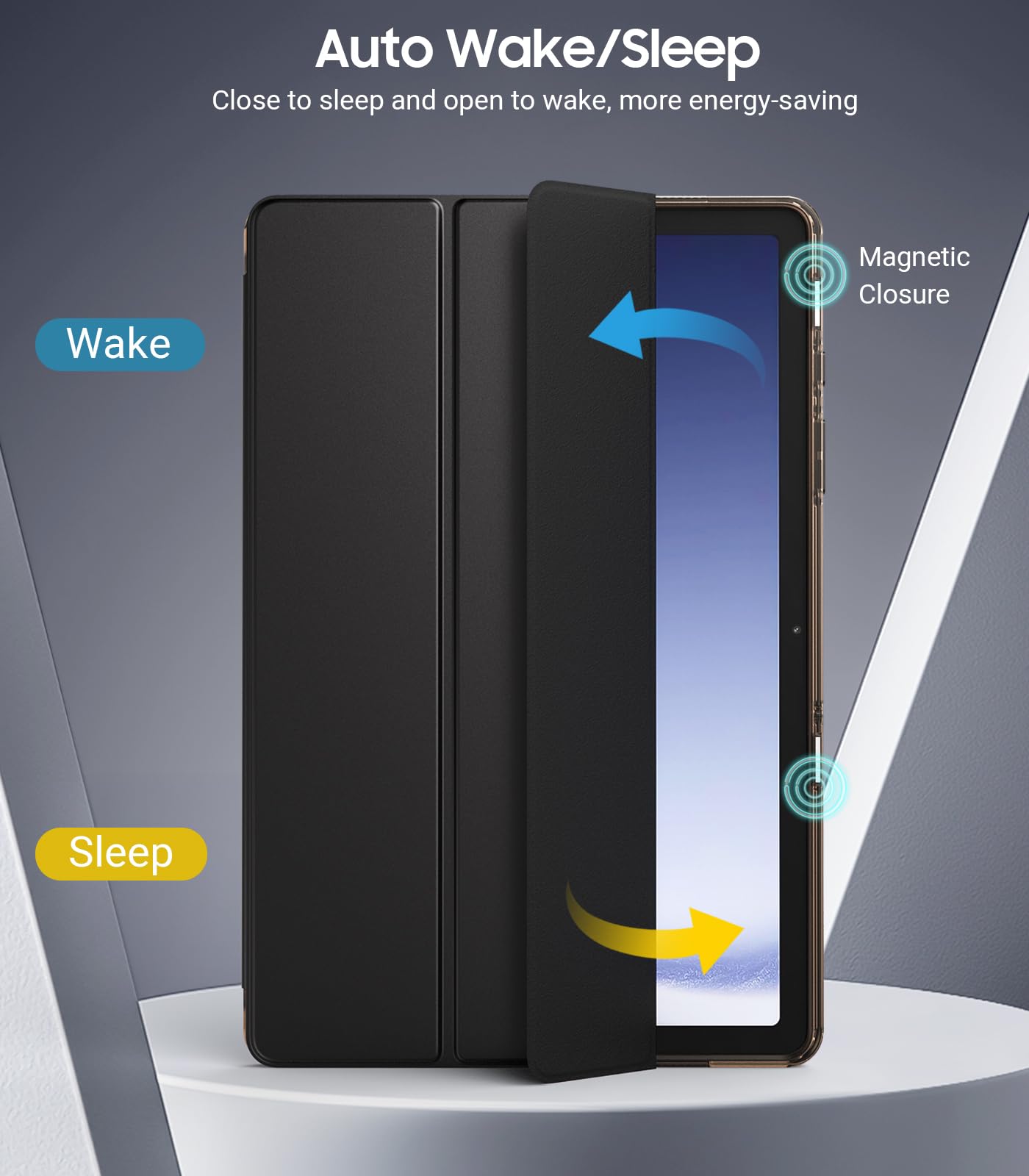 Foto 7 pulgar | Funda Timovo Para Samsung Galaxy Tab A9+ 11 2023 Con Función De Encendido Y Apagado Automáticos - Venta Internacional.