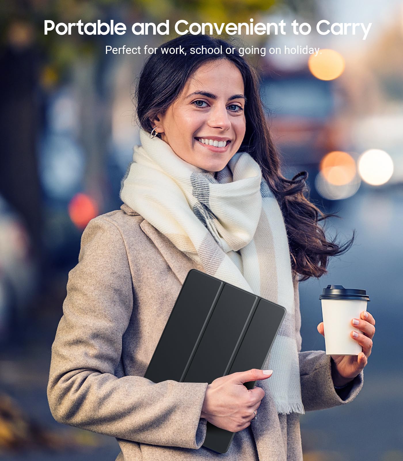 Foto 8 pulgar | Funda Timovo Para Samsung Galaxy Tab A9+ 11 2023 Con Función De Encendido Y Apagado Automáticos - Venta Internacional.