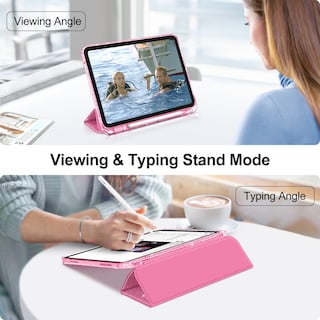 Foto 5 | Funda Fintie Slim Para Ipad 11.ª Generación 11.ª Generación 11.ª Generación 10.9 Pulgadas Color Rosa -