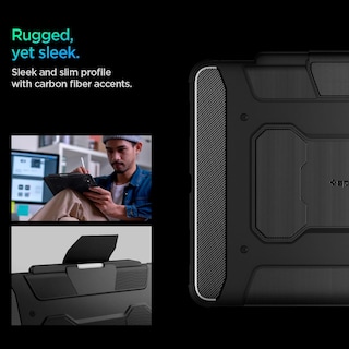 Foto 3 | Funda Spigen Rugged Armor Pro Para Ipad Pro De 13 Pulgadas (2024) - Venta Internacional.