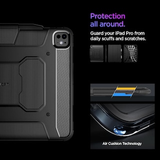 Foto 4 | Funda Spigen Rugged Armor Pro Para Ipad Pro De 13 Pulgadas (2024) - Venta Internacional.