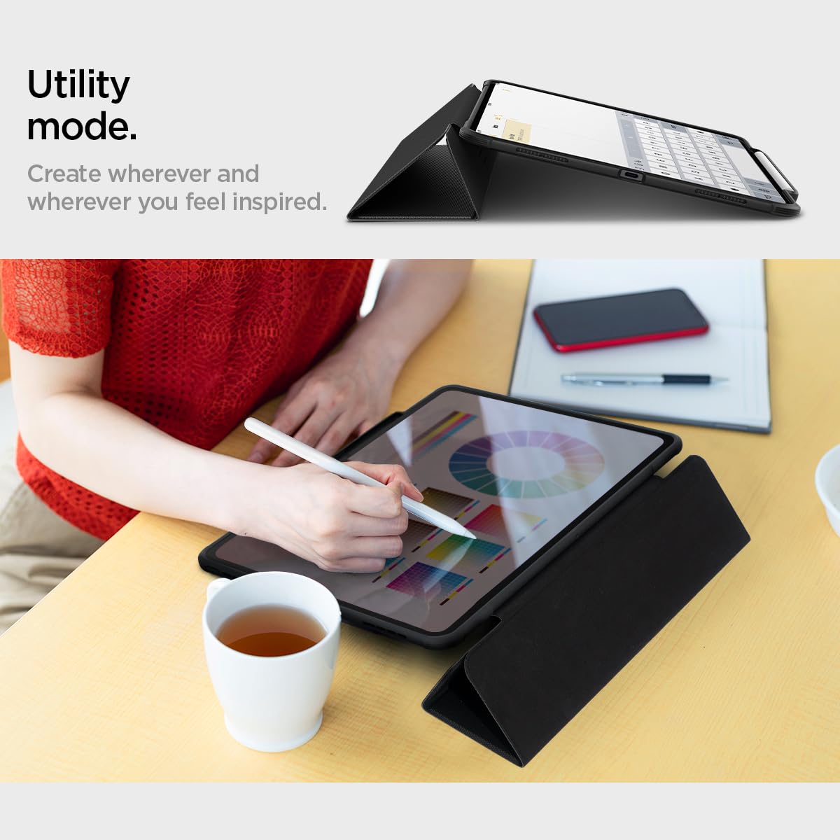 Foto 7 pulgar | Funda Spigen Rugged Armor Pro Para Ipad Pro De 13 Pulgadas (2024) - Venta Internacional.