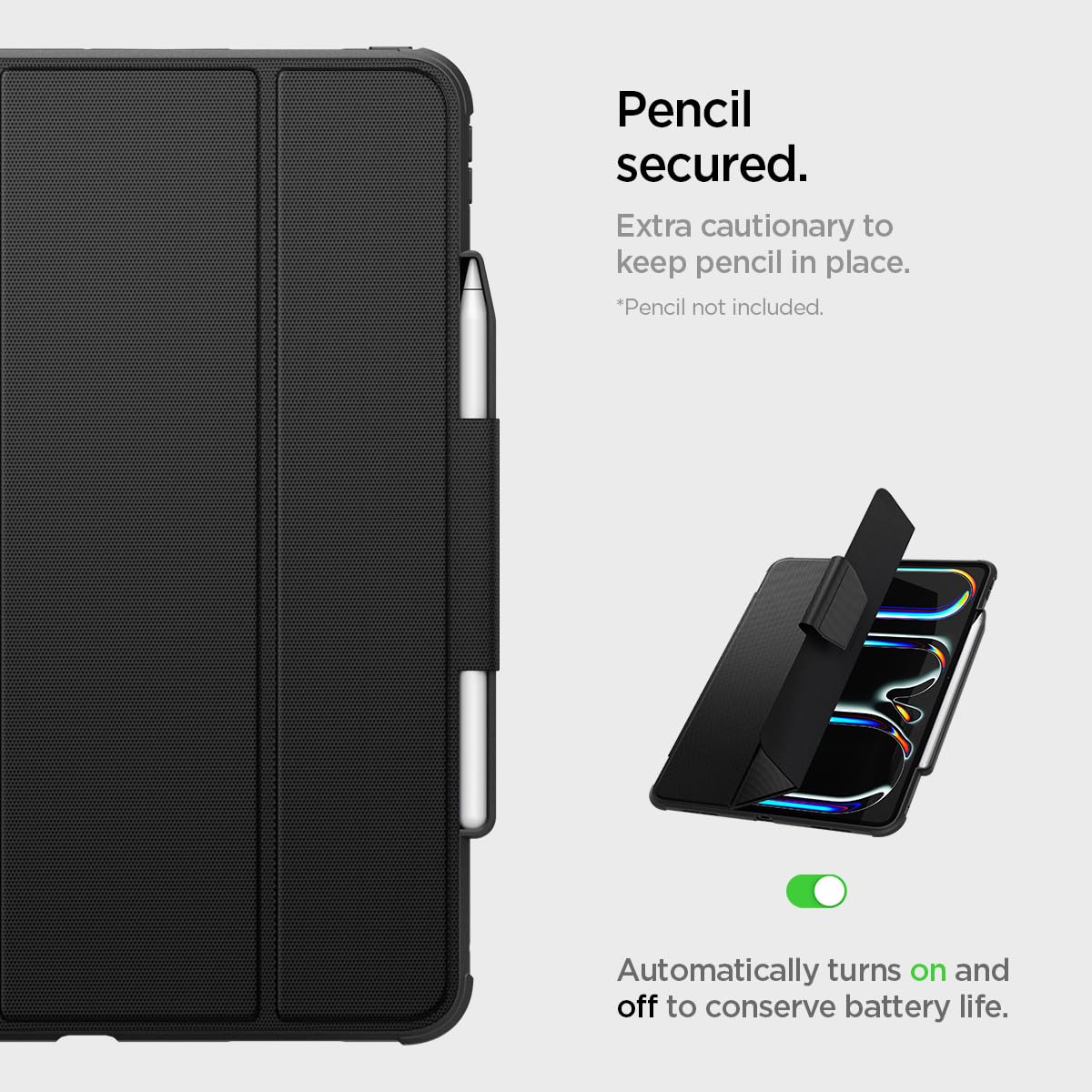 Foto 8 pulgar | Funda Spigen Rugged Armor Pro Para Ipad Pro De 13 Pulgadas (2024) - Venta Internacional.