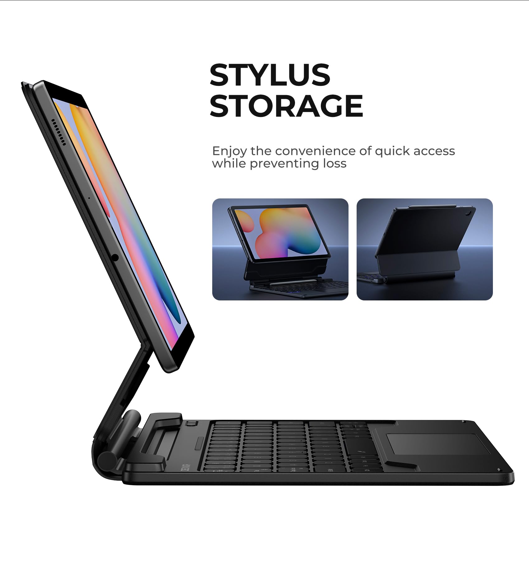 Foto 6 | Funda De Teclado Dexnor Para Samsung Galaxy Tab S6 Lite 10.4 - Venta Internacional.