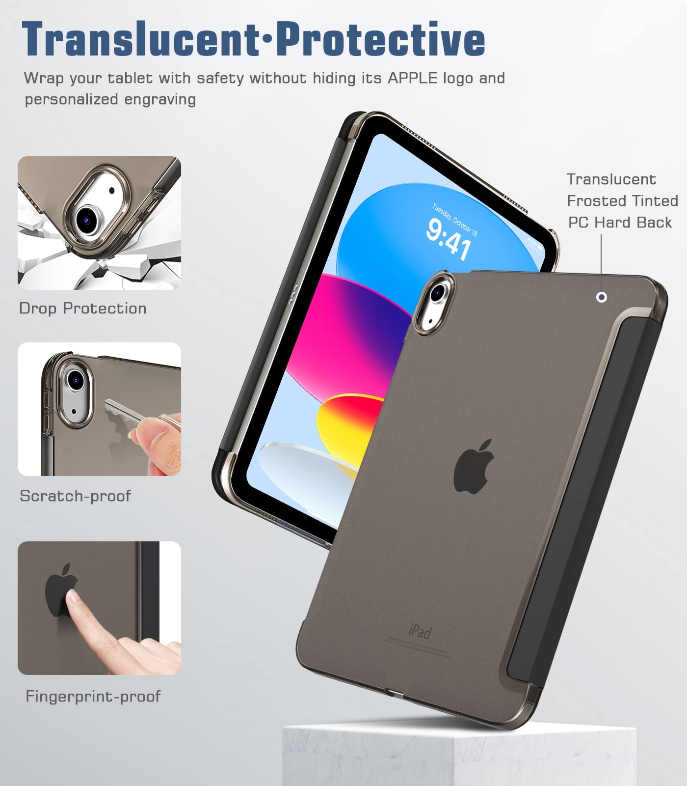 Foto 4 pulgar | Funda Timovo Para Ipad 11.ª Generación  11 Pulgadas  2025/10.ª Generación  10.9 Pulgadas - Venta Internacional.