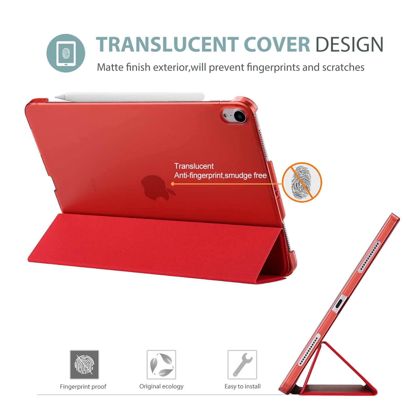 Foto 5 pulgar | Funda Inteligente Procase Para Ipad Air De 11 Pulgadas M3 M2 2025 2024 - Venta Internacional.