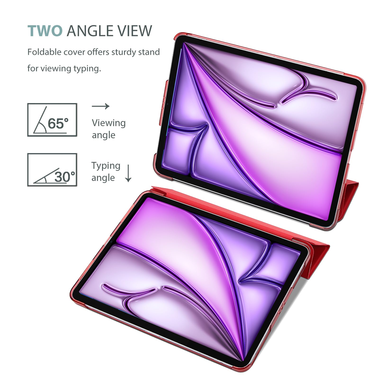 Foto 6 pulgar | Funda Inteligente Procase Para Ipad Air De 11 Pulgadas M3 M2 2025 2024 - Venta Internacional.
