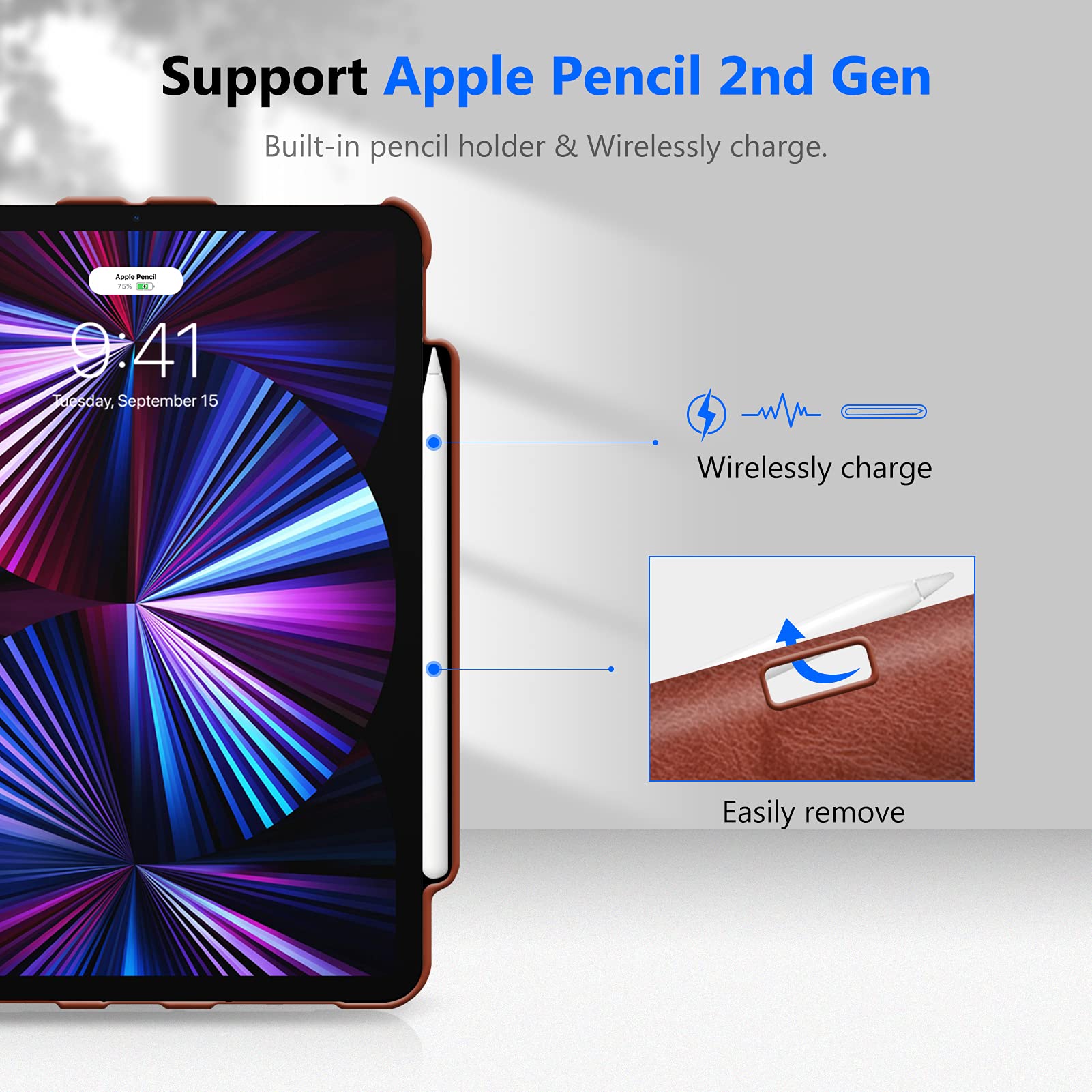 Foto 6 pulgar | Funda Giratoria Fintie Para Ipad Pro De 11 Pulgadas 2022/2021/2020/2018 - Venta Internacional.