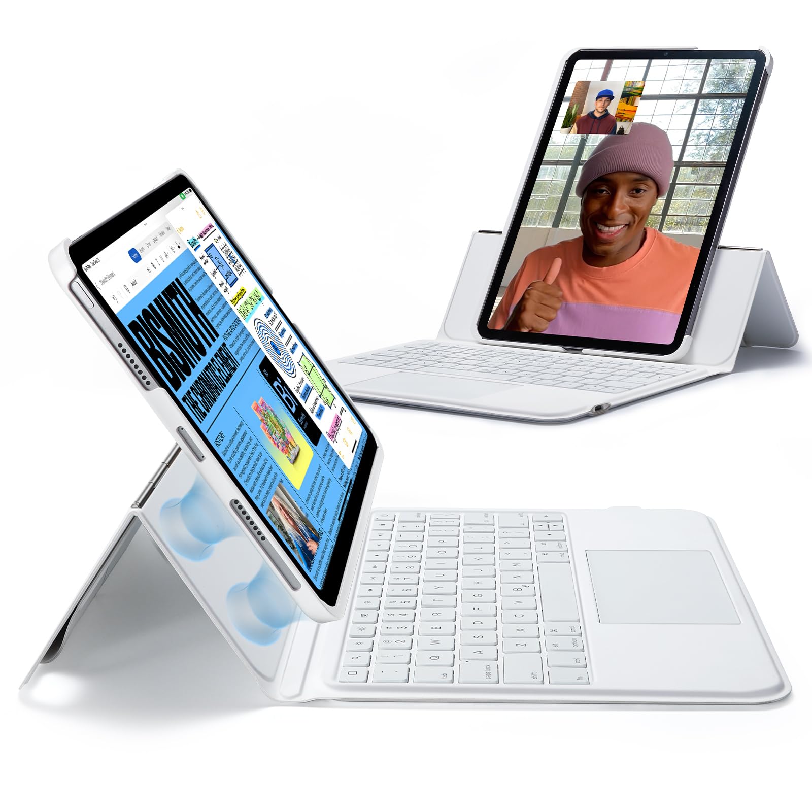 Funda Con Teclado Esr Ascend Para Ipad De 11.ª Y 10.ª Generación Con Panel Táctil - Venta Internacional.