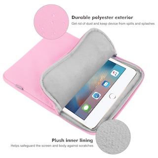 Foto 3 | Funda Para Tablet Moko Ipad Air M3/a16 2025 De 9-11 Pulgadas Color Rosa - Venta Internacional.