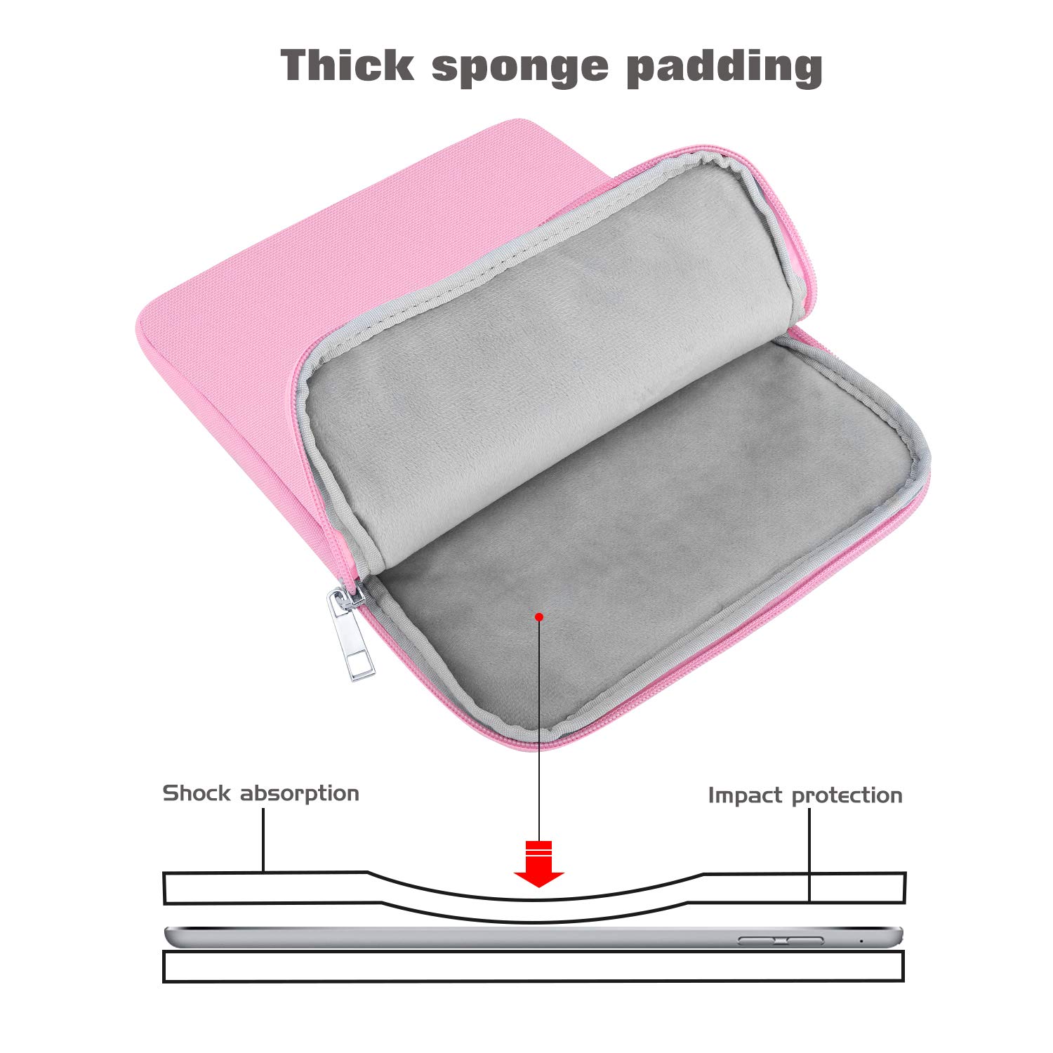 Foto 5 pulgar | Funda Para Tablet Moko Ipad Air M3/a16 2025 De 9-11 Pulgadas  Color Rosa - Venta Internacional.