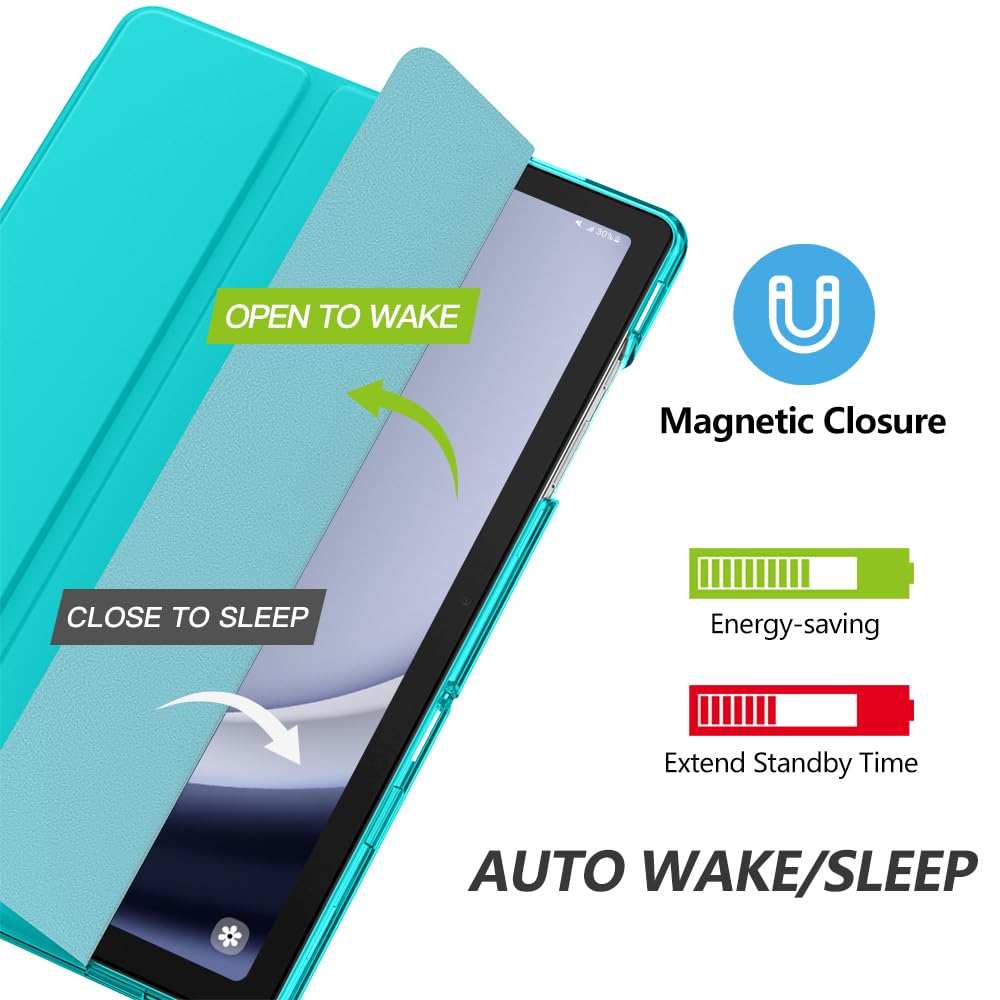Foto 4 | Funda Moko Para Samsung Galaxy Tab A9 Plus De 11 Pulgadas 2023 - Azul - Venta Internacional.