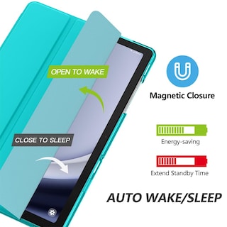 Foto 4 | Funda Moko Para Samsung Galaxy Tab A9 Plus De 11 Pulgadas 2023 - Azul - Venta Internacional.