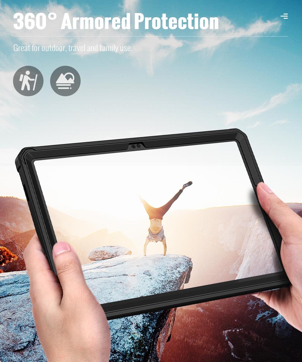 Foto 8 pulgar | Funda Moko Fit Para Galaxy Tab A9 Plus 11 2023 Con Protector De Pantalla - Venta Internacional.