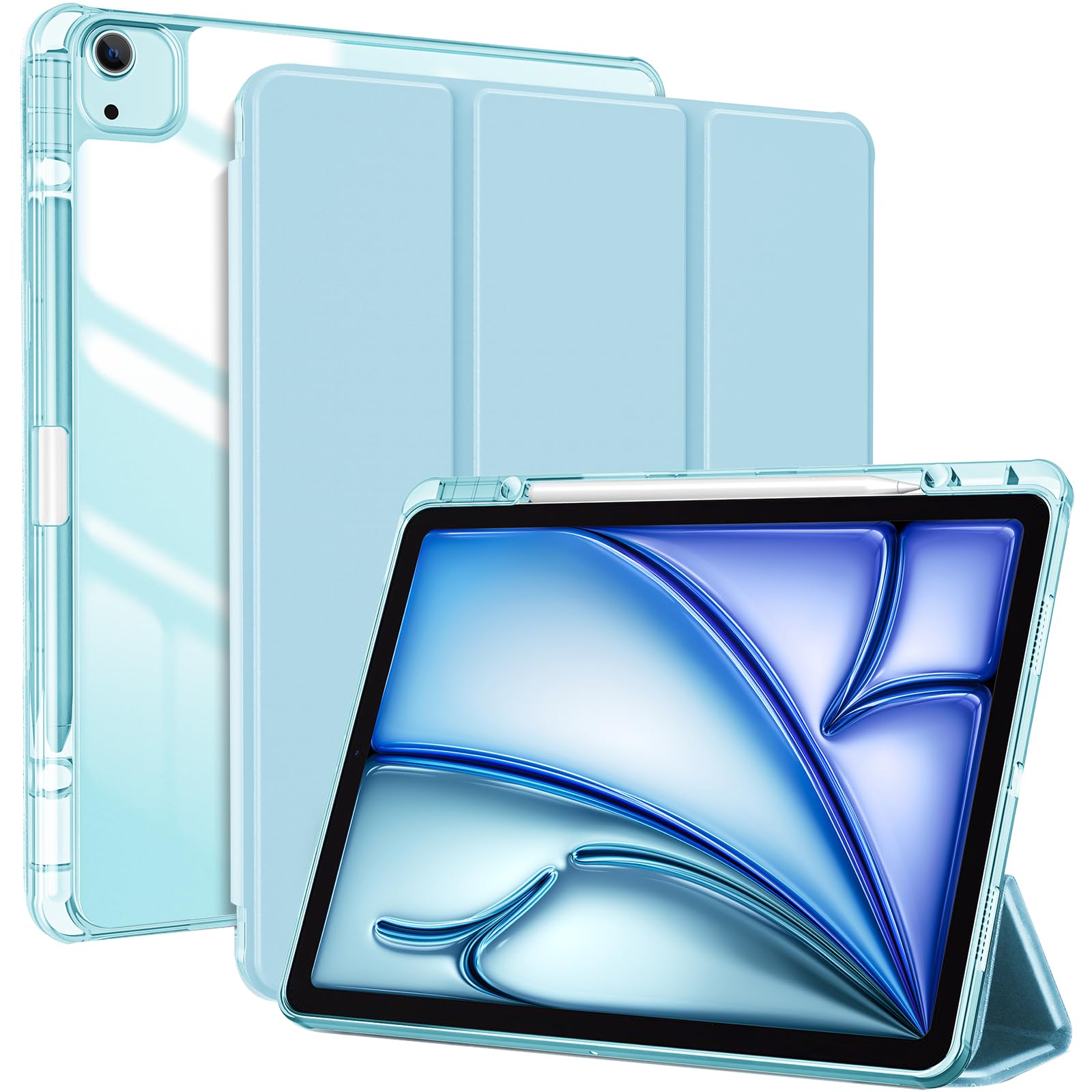 Foto 2 pulgar | Funda Procase Para Ipad Air 13 Pulgadas M3 2025/m2 2024 - Skyblue - Venta Internacional.