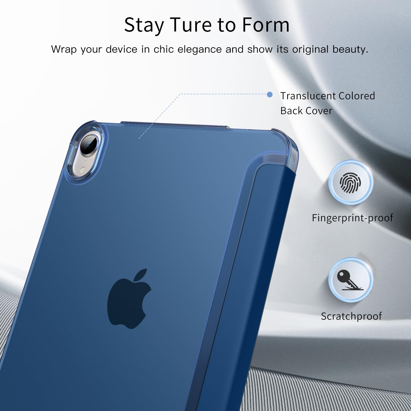 Foto 7 | Funda Moko Para Ipad Mini 7 (a17 Pro) Y Ipad Mini 6 De 8 3 Pulgadas - Venta Internacional.
