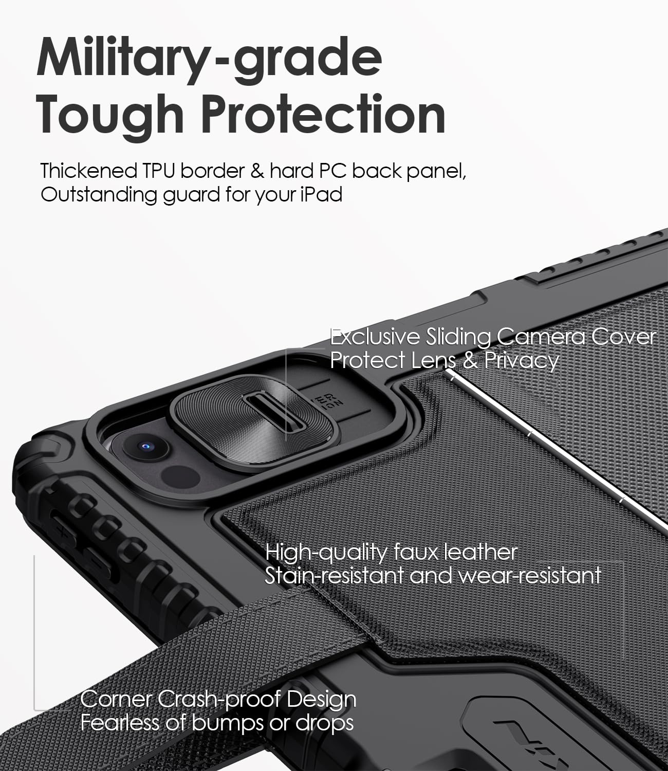 Foto 7 pulgar | Funda Con Teclado Nillkin Carry Go Para Ipad Pro 13 (m4) 2024 - Venta Internacional.