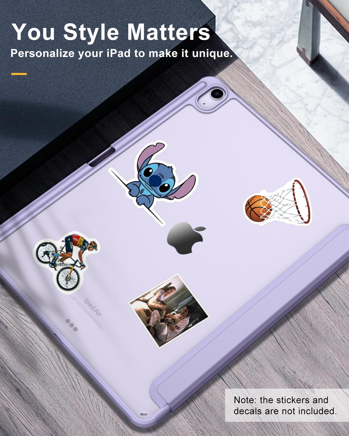 Foto 5 | Funda Timovo Para Ipad Air De 13 Pulgadas Con Soporte Para Lápices Taro Purple - Venta Internacional.