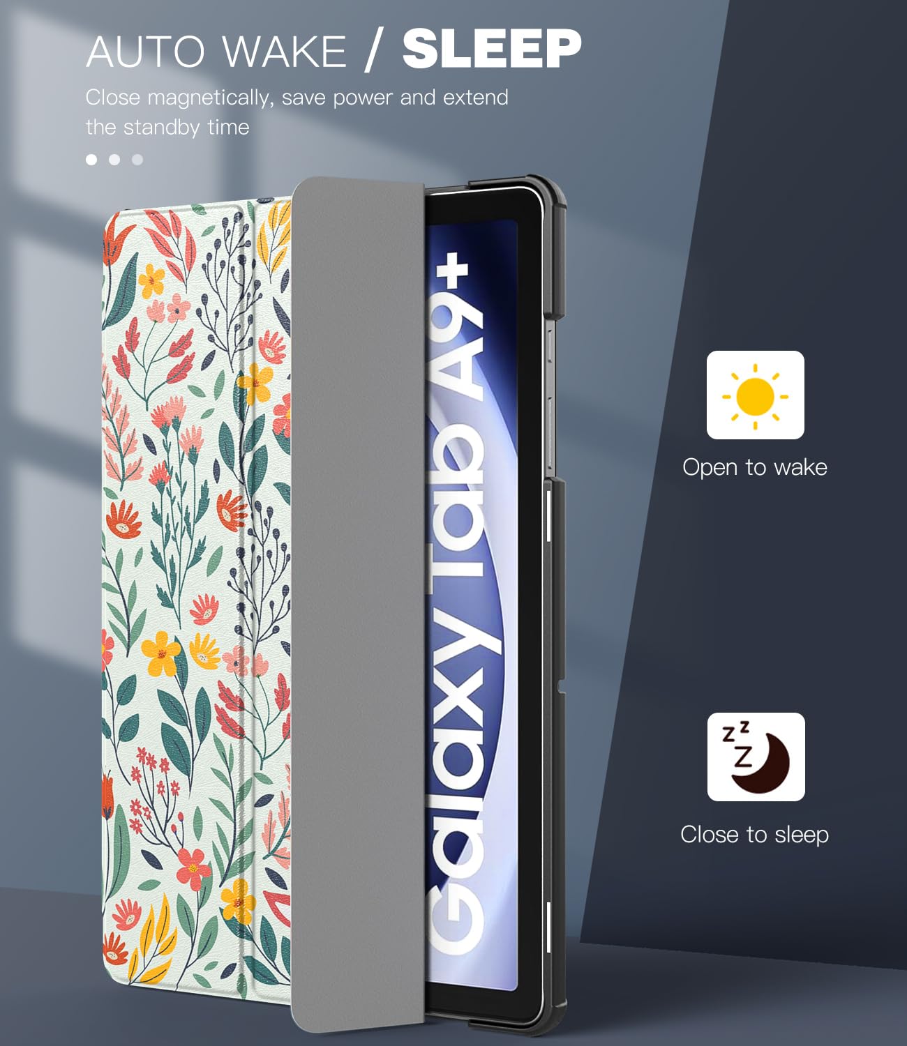 Foto 6 pulgar | Funda Timovo Para Samsung Galaxy Tab A9+ De 11 Pulgadas 2023 Con Soporte - Venta Internacional.