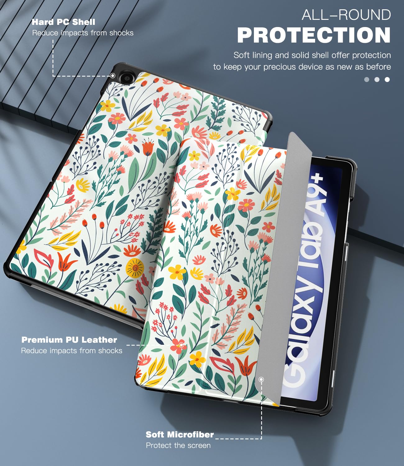 Foto 7 pulgar | Funda Timovo Para Samsung Galaxy Tab A9+ De 11 Pulgadas 2023 Con Soporte - Venta Internacional.