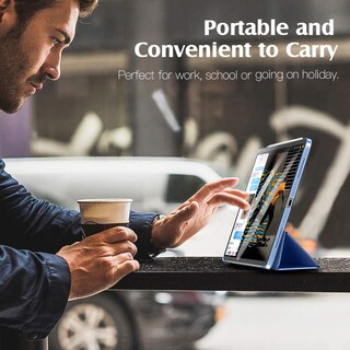Foto 7 | Funda Para Ipad Air De 11 Pulgadas Timovo Cubierta Trasera Dura Azul Marino - Venta Internacional.