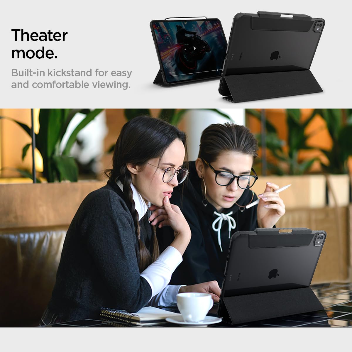 Foto 6 pulgar | Funda Spigen Ultra Hybrid Pro Para Ipad Pro De 13 Pulgadas (2024) - Venta Internacional.