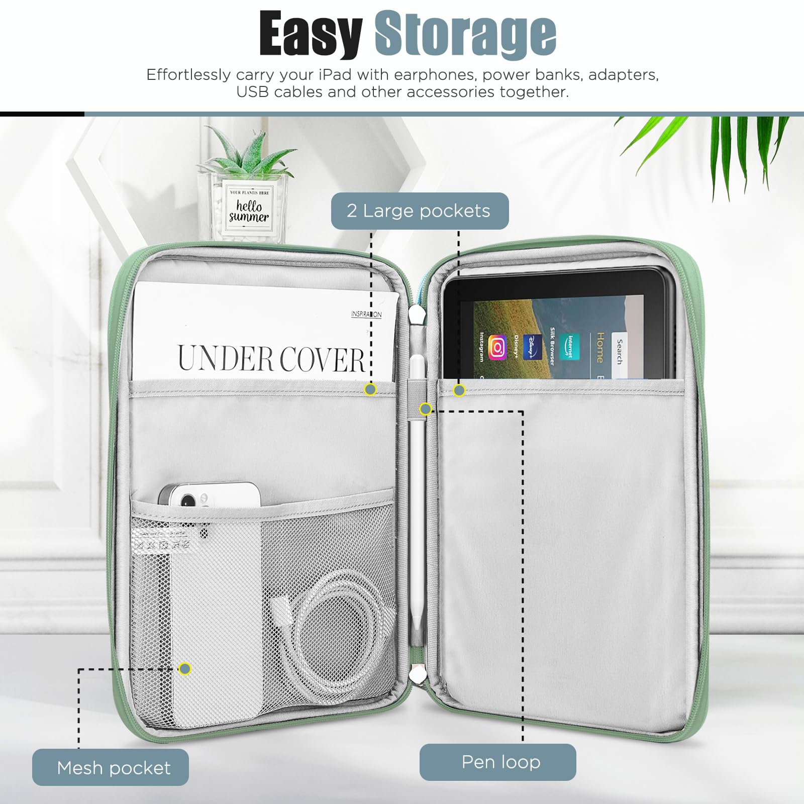 Foto 3 | Funda Para Tablet Timovo Para Ipad Mini 7/6/5/4/3/2/1 8-9 Pulgadas - Venta Internacional.
