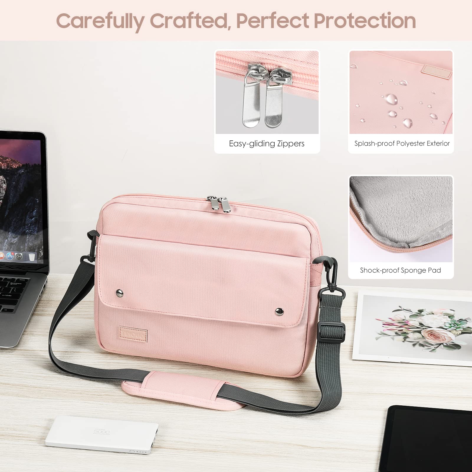 Foto 6 pulgar | Funda Para Tablet Timovo Para Ipad 11 Pulgadas A16 2025  Color Rosa - Venta Internacional.