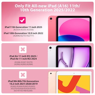 Foto 2 | Funda Timovo Para Ipad (a16) 11.ª Generación 11 Pulgadas Y Ipad 10.ª Generación 10.9 Pulgadas - Venta Internacional.