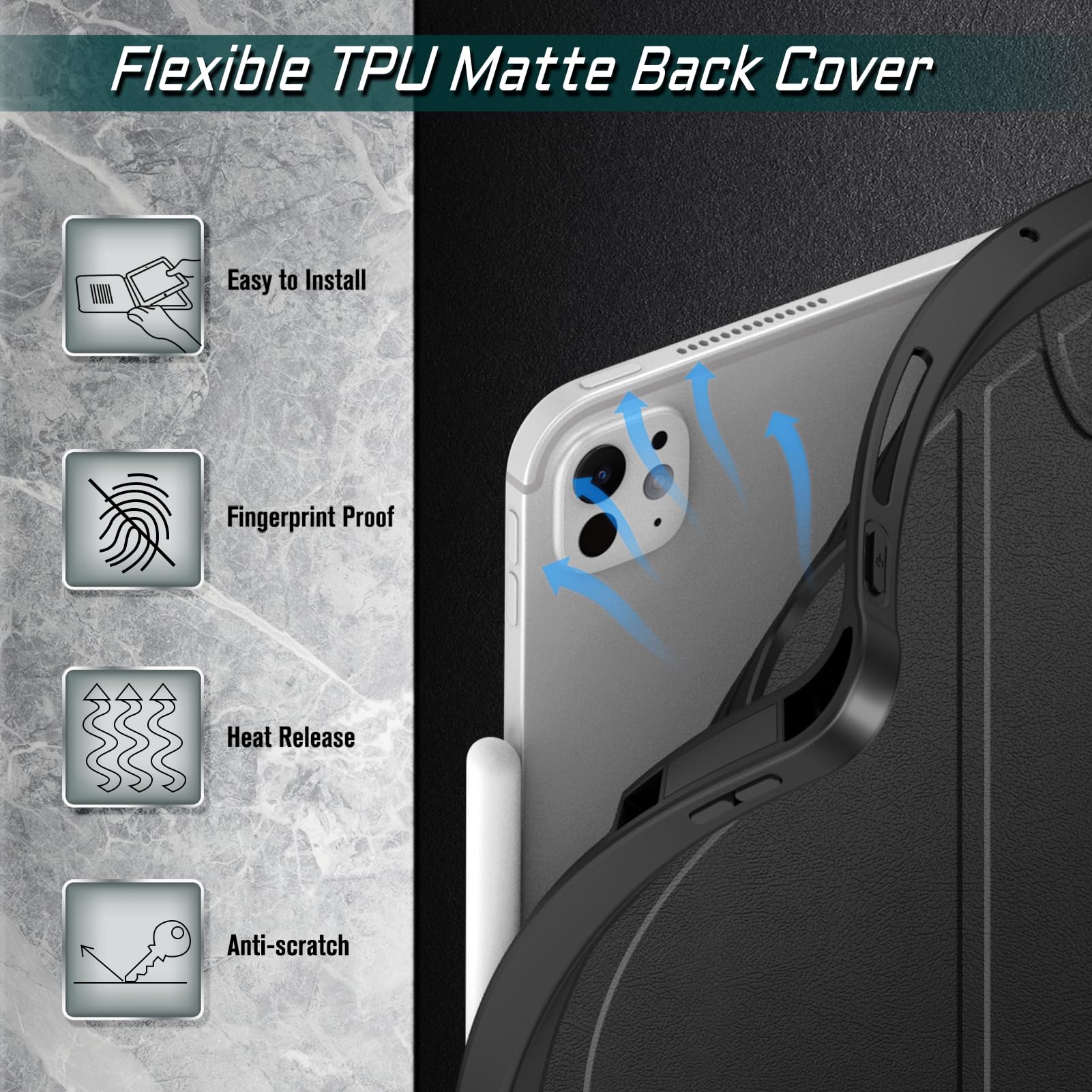 Foto 7 pulgar | Soporte Magnético Case Fintie Para Ipad Pro 13 Pulgadas (m4) 2024 - Venta Internacional.
