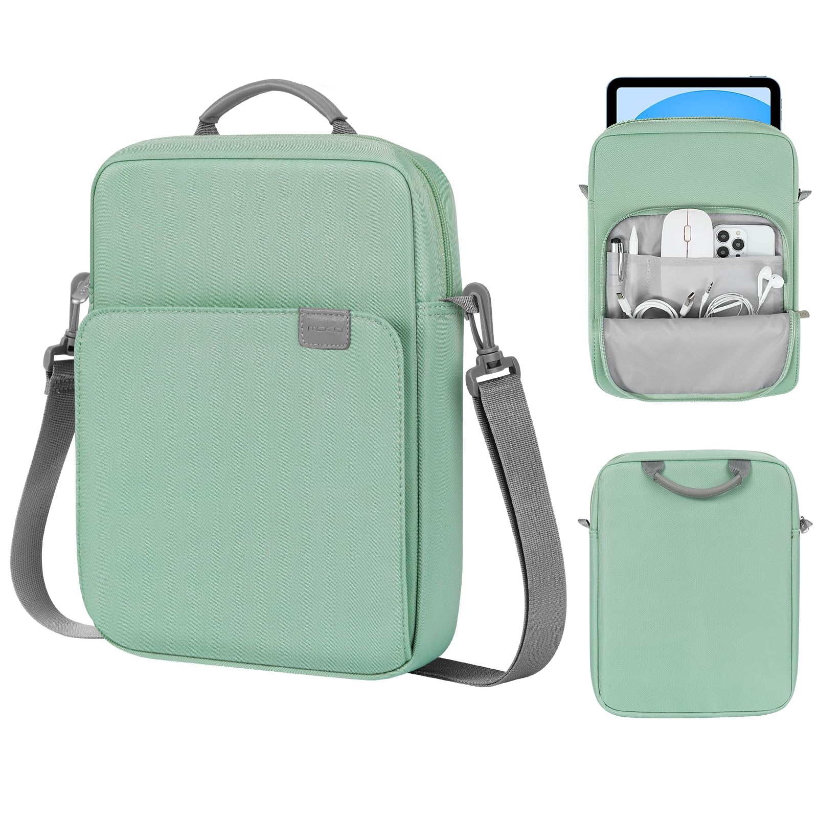 Funda Para Tableta Moko De 9 A 11 Pulgadas Con Correa Para El Hombro  Color Cian - Venta Internacional.