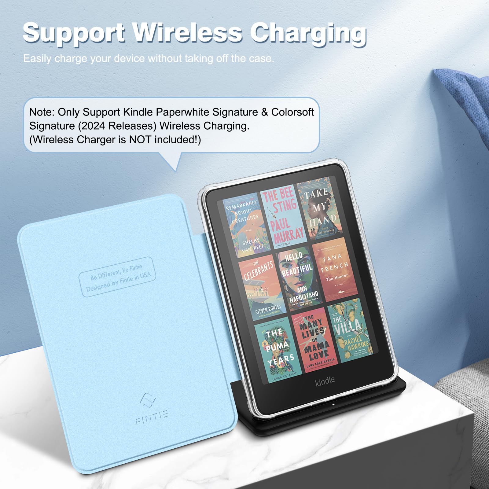 Foto 6 | Funda Fintie Para Kindle Paperwhite 12.ª Generación 2024 Con Función Auto Wake - Venta Internacional.