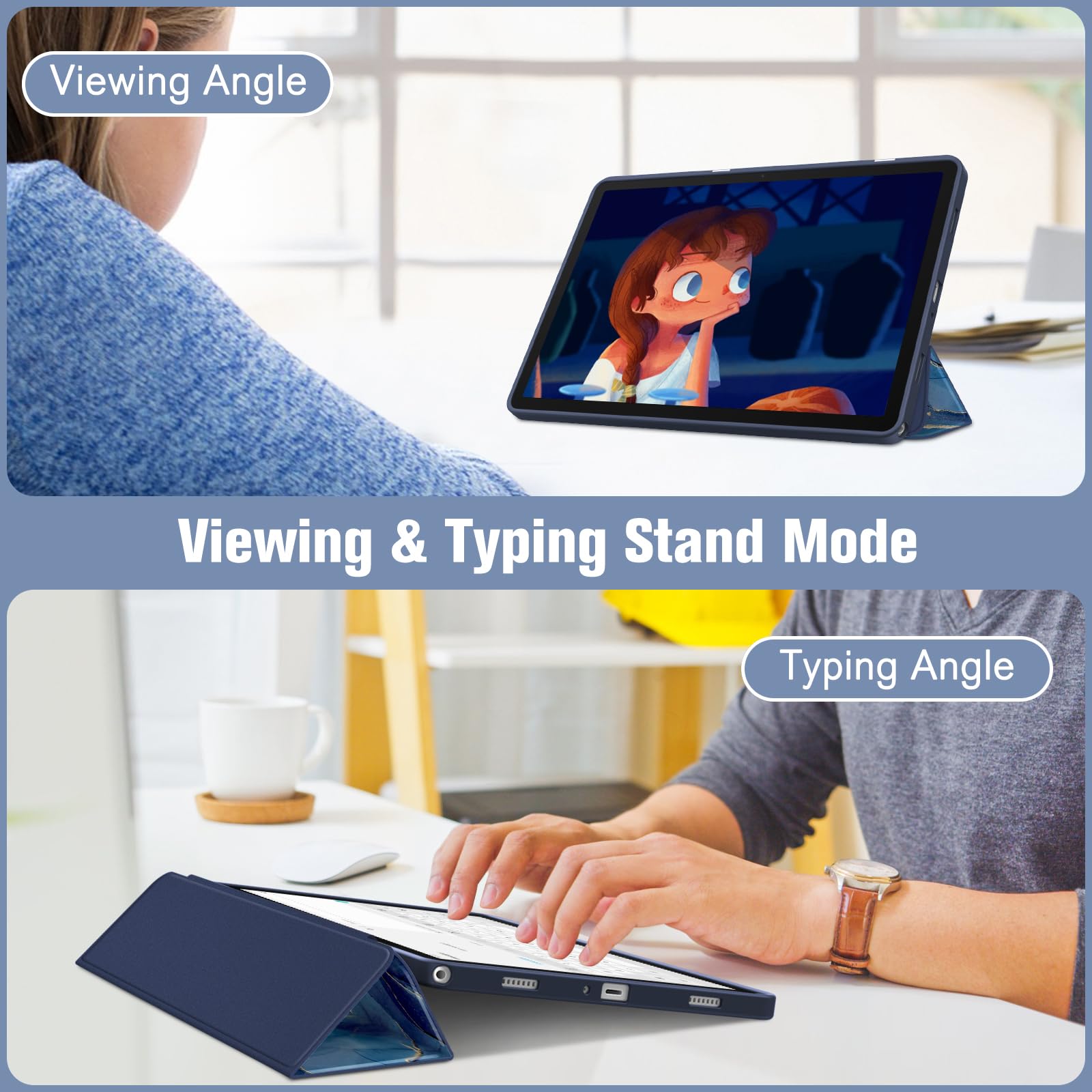 Foto 5 pulgar | Funda Fintie Hybrid Slim Para Samsung Galaxy Tab A9+ 5g De 11 Pulgadas - Venta Internacional.