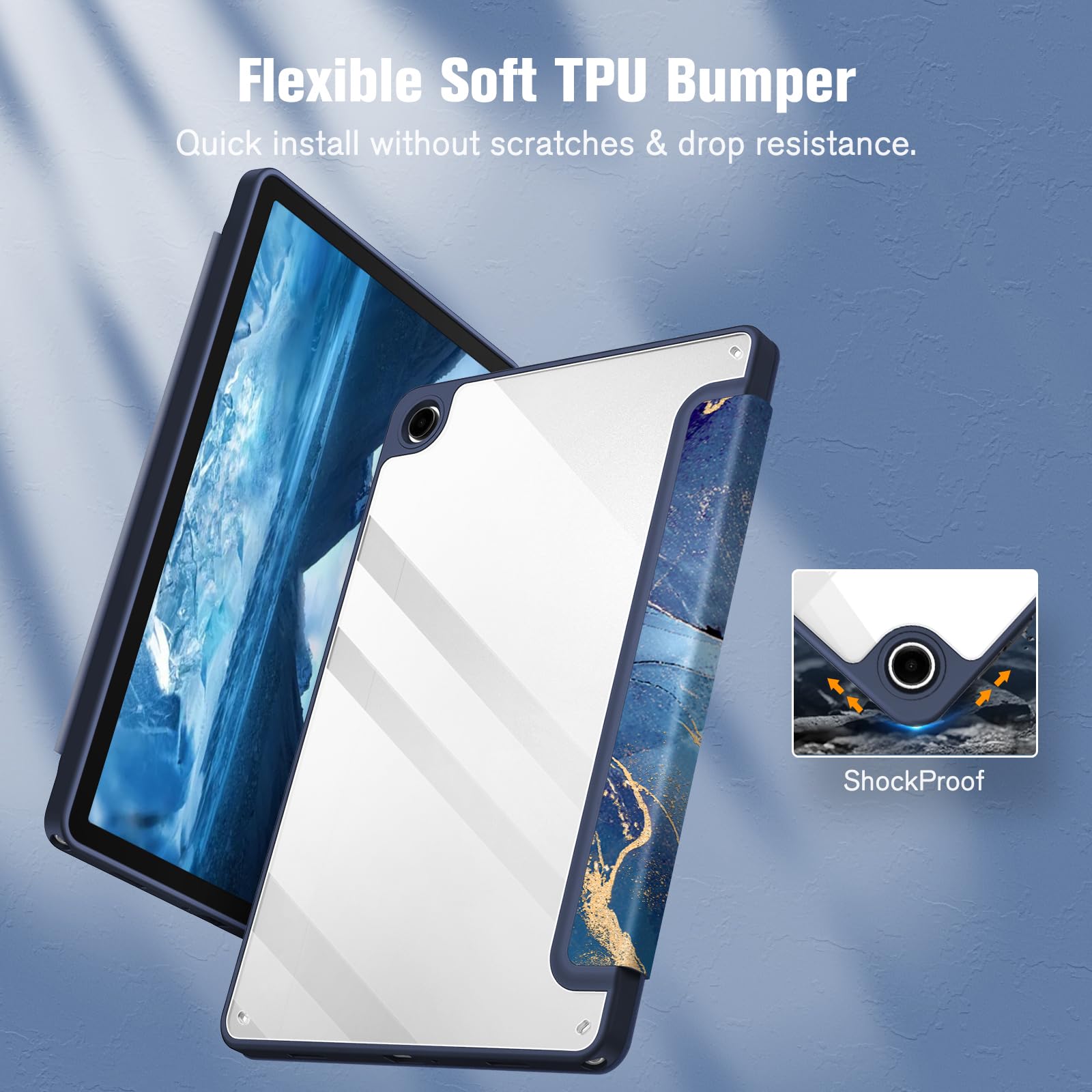 Foto 6 pulgar | Funda Fintie Hybrid Slim Para Samsung Galaxy Tab A9+ 5g De 11 Pulgadas - Venta Internacional.