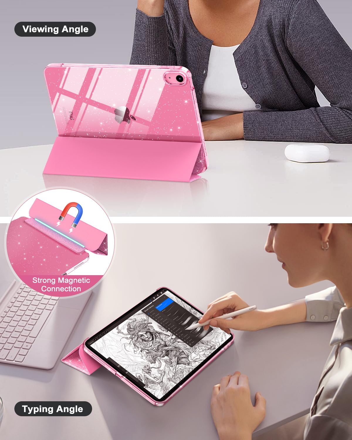 Foto 7 pulgar | Funda Para Tableta Moko Para Ipad De 11ª Y 10ª Generación  11/10 9 Pulgadas 2025/2022 - Venta Internacional.